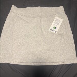 Gray lululemon Athletics Scuba HR Mini Skirt